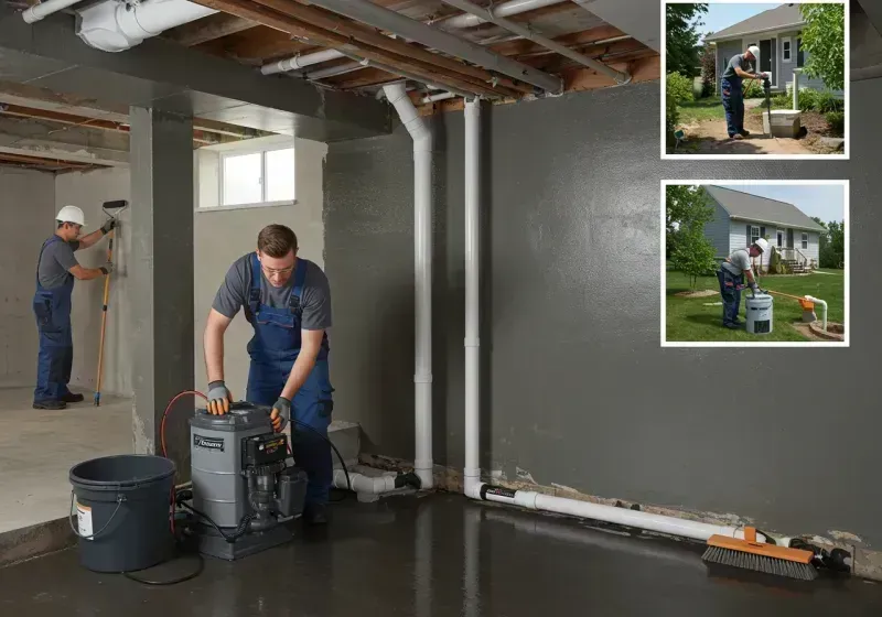 Basement Waterproofing and Flood Prevention process in White County, GA